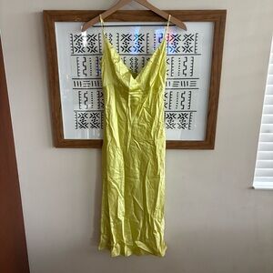 Michelle Farmer Silk Slip Dress